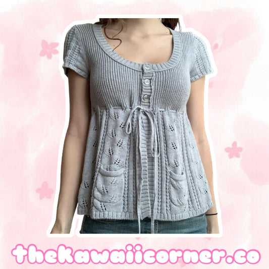 Knitted babydoll Jumper