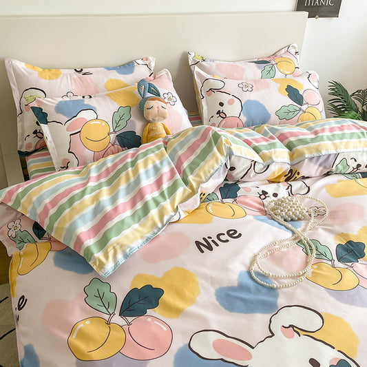 Colourful bedding set