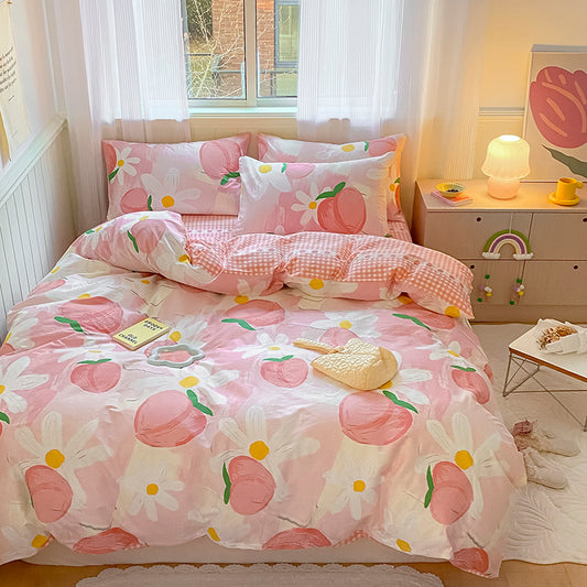 Peaches bedding set