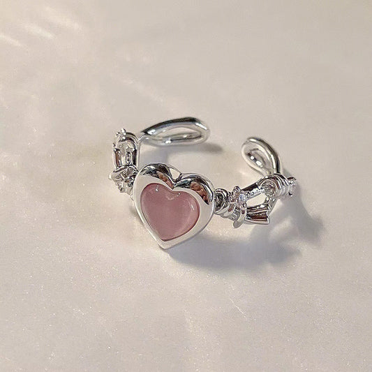 Jewel Heart Ring