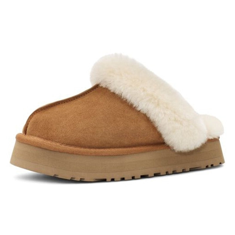 Plush Cotton Slippers