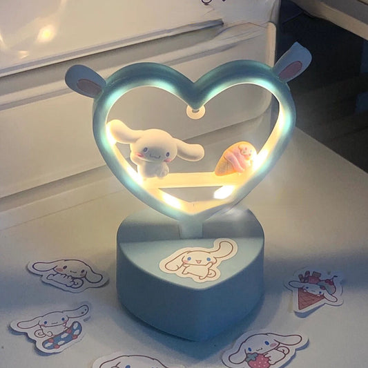 LED Heart Desk Lamp