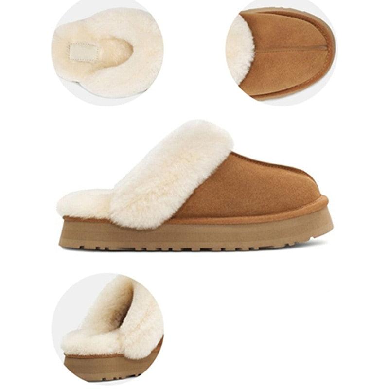 Plush Cotton Slippers