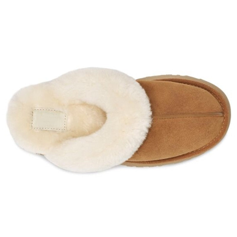 Plush Cotton Slippers