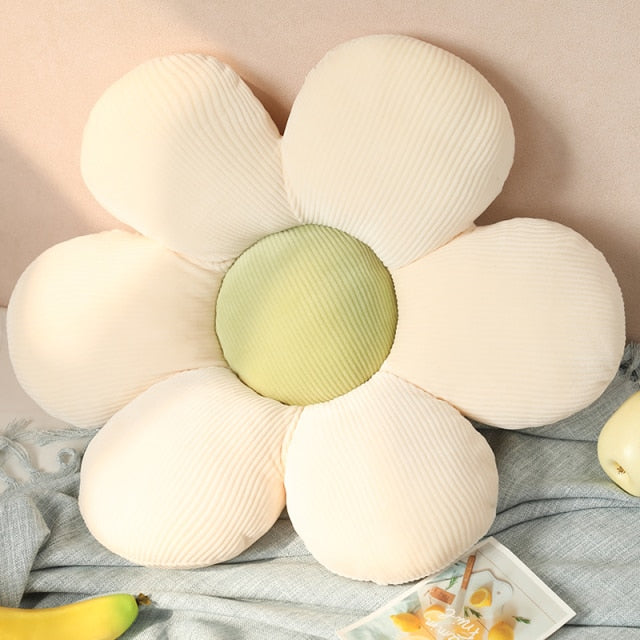 Daisy Flower Plush Pillow